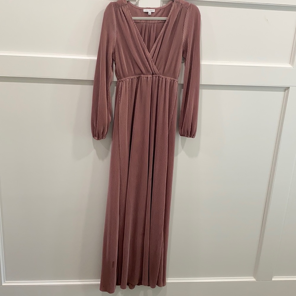 Rose Long sleeve Maxi Medium